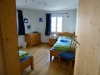 blaues Zimmer mit Variante Einzelbetten
